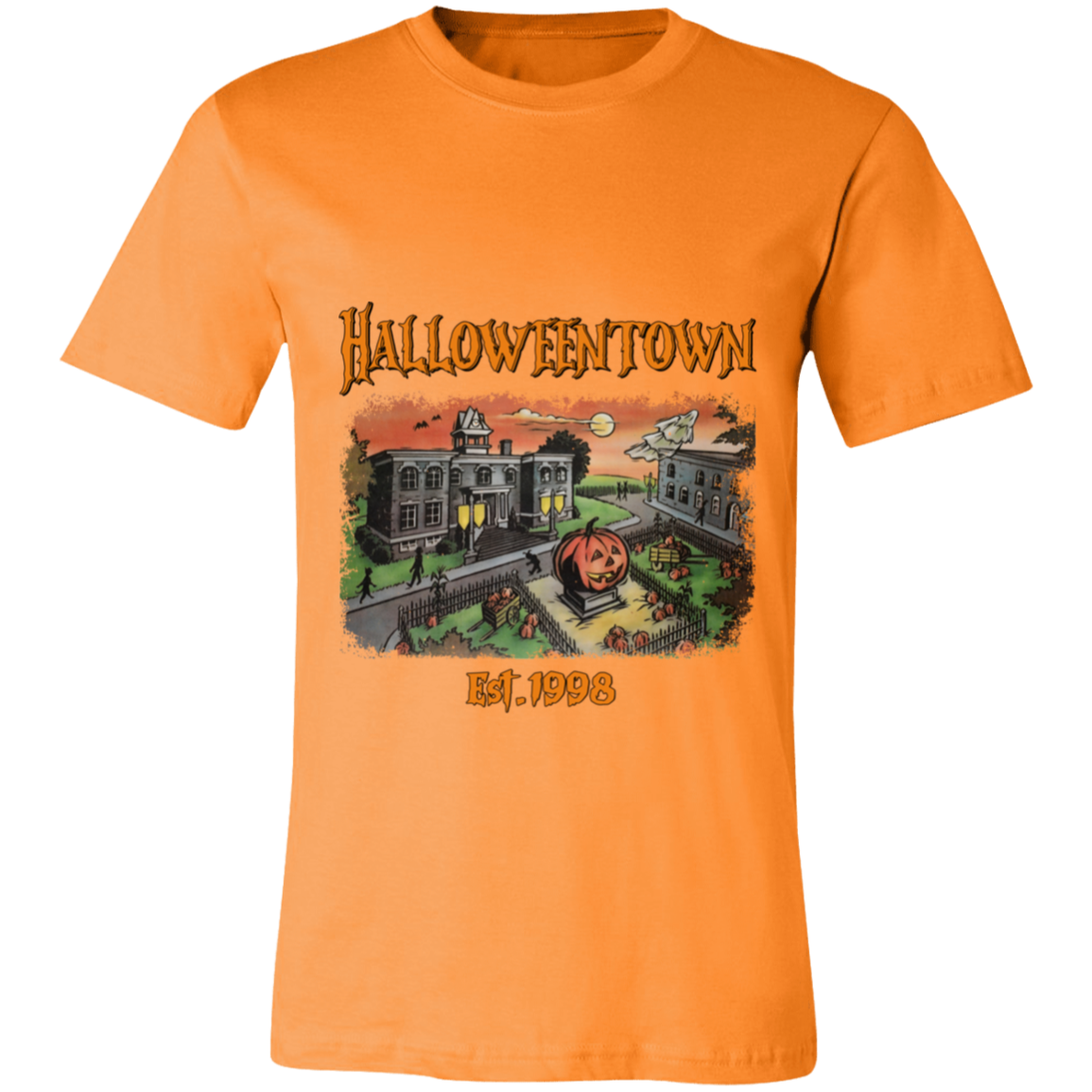 HALLOWEENTOWN EST 1998 Unisex Jersey Short-Sleeve T-Shirt