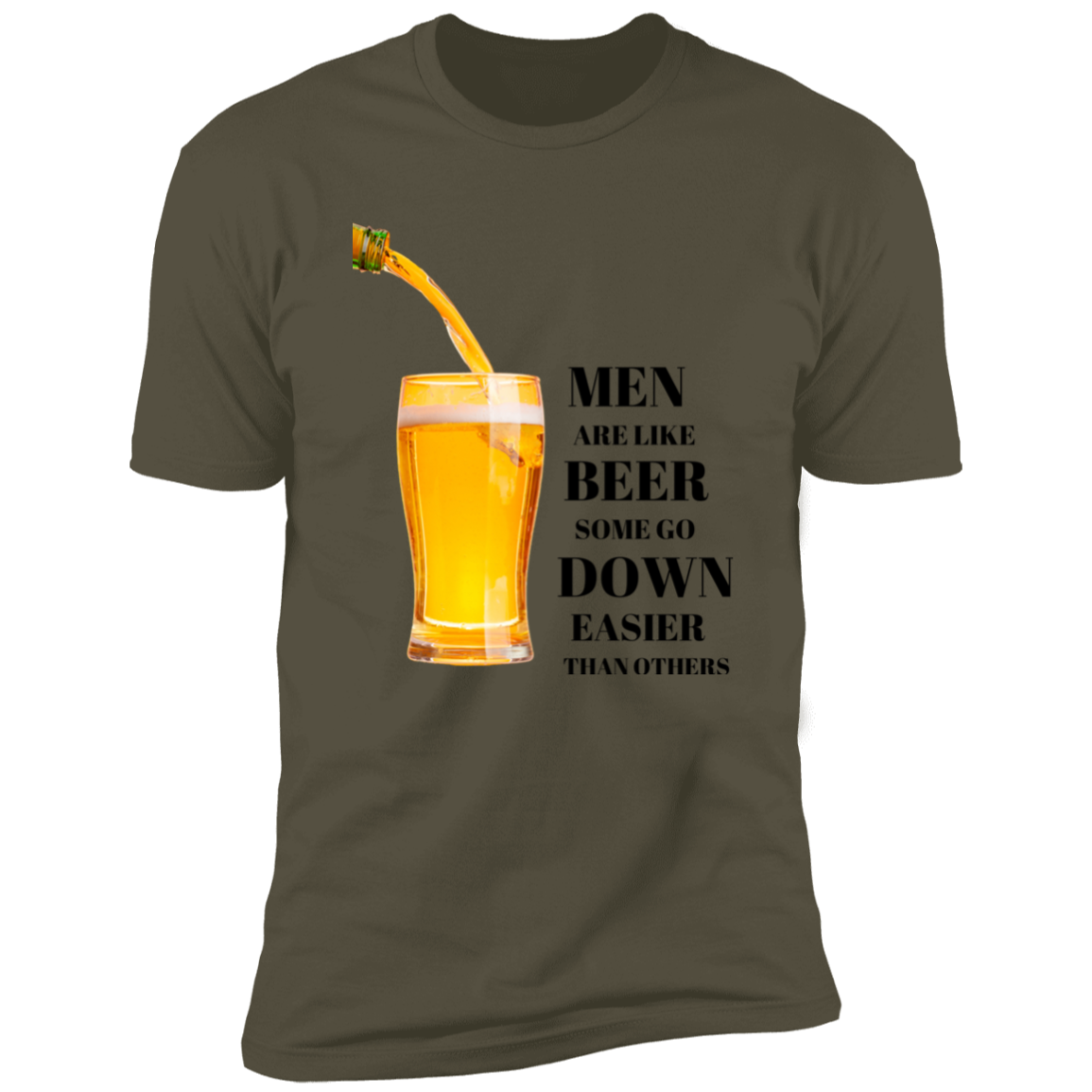 MEN ARE LIKE BEER FUNNY T-SHIRT