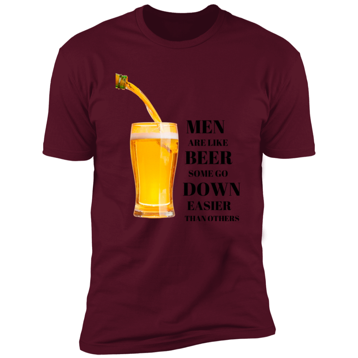 MEN ARE LIKE BEER FUNNY T-SHIRT
