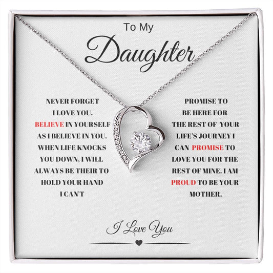 TO MY DUAGHTER FOREVER LOVE NVF
